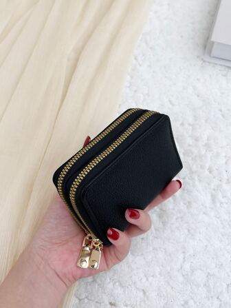 荔枝压纹卡片收纳袋 存储卡 超薄轻便拉链 便携式现金身份证卡 硬币袋 生日礼物 青少年 大学生 学生 钞票钱包 现金礼品夹 教师礼物 女友礼物 礼品袋 教师礼物 学校用品 教师礼物 返校 卡夹 卡夹 钱包 名片夹 信用卡夹 女士 女士钱包 迷你钱包 钱包 钱包 卡片钱包