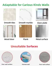 1入組花灑架 - 銀色 - 查看 3