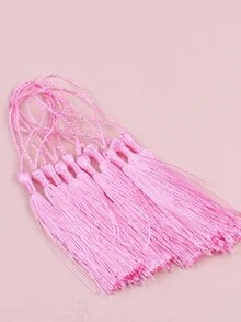 10入組流蘇DIY首飾配件 - 粉色 - 查看 4