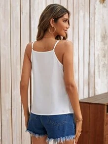 SHEIN LUNE Chevron Print Cami Top