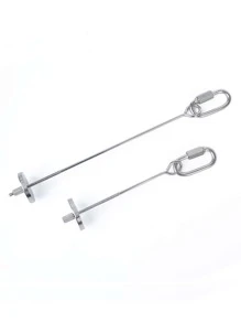 1入組不銹鋼水果鳥喂食器 - 銀色 - 查看 2