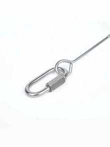 1入組不銹鋼水果鳥喂食器 - 銀色 - 查看 4