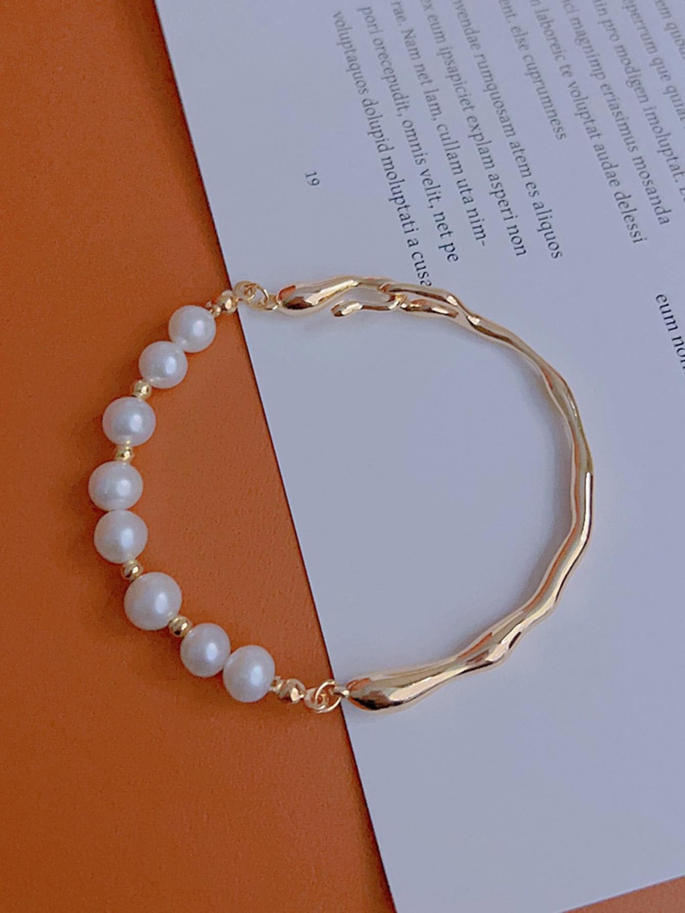 Vòng tay thời trang trang trí ngọc trai giả để đeo hàng ngày - Nhiều màu - Xem 1