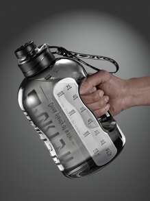 1入組標語圖案運動水瓶適用於戶外