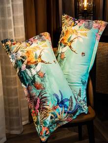 3pcs Animal Pattern Duvet Cover Set (1 Duvet Cover + 2 Pillowcase ) Soft Modern Bedding With Zipper Closure For Bedroom - Multicolor - View 7