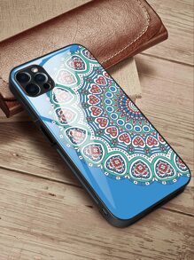 Mandala Pattern Phone Case - Blue - View 2