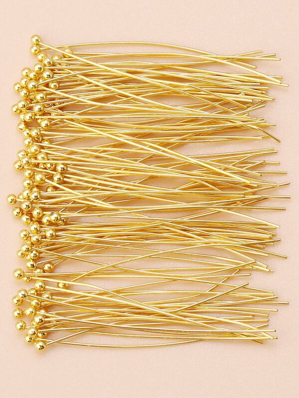 100pcs Head Pins For Jewelry Making