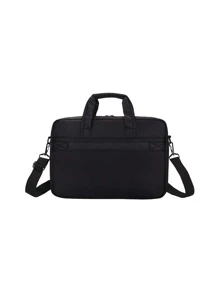 1 pieza Bolso para ordenador 13 pulgadas liso - Negro - Ver 2