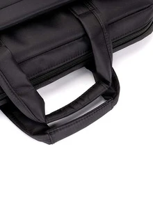 1 pieza Bolso para ordenador 13 pulgadas liso - Negro - Ver 5