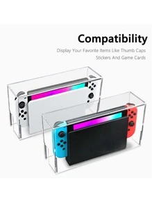 1入組透明防塵罩適用於Nintendo Switch - 無色 - 查看 3