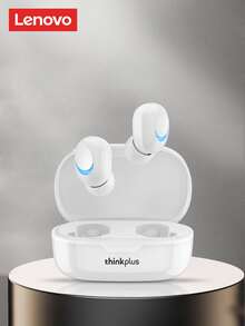 Thinkplus PD1X Wireless Headset Super-Small Portable Charging Case, Built-In Microphone - White - View 2