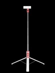 Trípode de palo selfie 110CM - Blanco - Ver 4