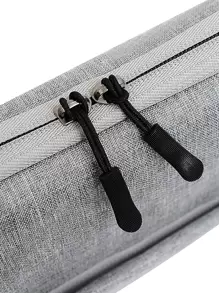 1pc Waterproof Laptop Bag Compatible With iPad - Grey - View 9