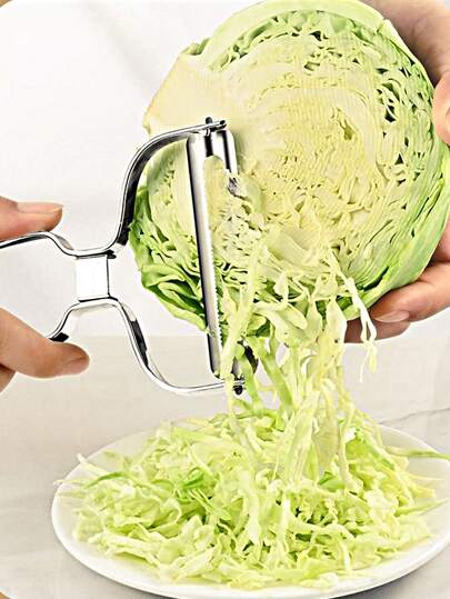 1pc Stainless Steel Peeler For Fruit, Carrot, Vegetable, Potato, Multi-purpose Cabbage Planer, Vegetable And Fruit Peeler, Kitchen Gadget