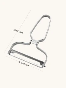 1pc Stainless Steel Peeler For Fruit, Carrot, Vegetable, Potato, Multi-purpose Cabbage Planer, Vegetable And Fruit Peeler, Kitchen Gadget