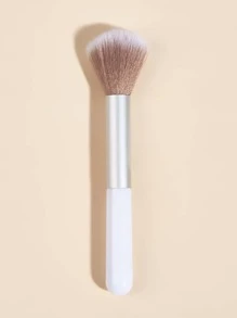 1 brocha portátil para resaltar y brocha para rubor - Blanco - Ver 1