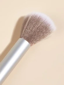 1 brocha portátil para resaltar y brocha para rubor - Blanco - Ver 5