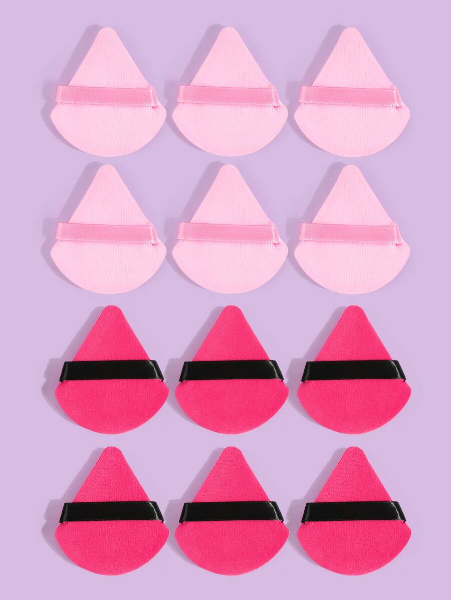 12 Mút trang điểm thiết kế hình giọt nước - Nhiều màu - Xem 1