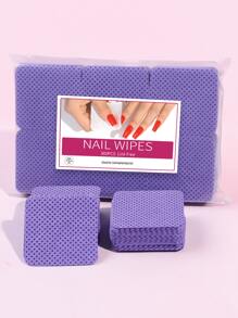 Misscheering 300 Stück fusselfreie Nageltücher, Nagellackentferner Pads für Wimpernverlängerung, weiche Vlies-Nagellackentferner-Pads mit Aceton für Nagelvorbereitung und Gelpolirentfernung