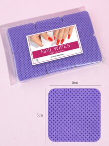 Misscheering 300 Stück fusselfreie Nageltücher, Nagellackentferner Pads für Wimpernverlängerung, weiche Vlies-Nagellackentferner-Pads mit Aceton für Nagelvorbereitung und Gelpolirentfernung