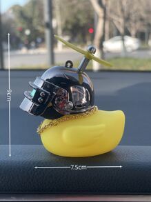 Adorno de coche con diseño de pato, pato de goma - Amarillo - Ver 3