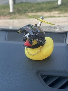 Adorno de coche con diseño de pato, pato de goma - Amarillo - Ver 5