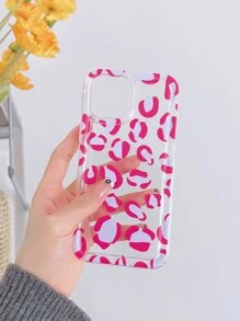 1 x Vỏ điện thoại in hình da báo trong suốt - Nhiều màu - Xem 3