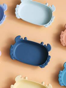 1入組螃蟹設計隨機色寵物碗 - 彩色 - 查看 2