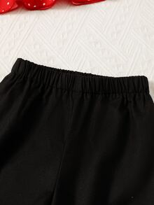 Toddler Girls Polka Dot Print Ruffle Trim Cami Top & Shorts - Multicolor - View 5