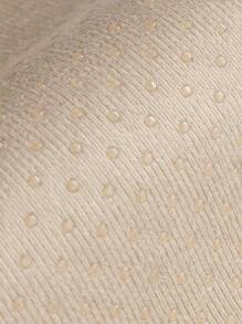 1 Khăn Sofa Màu Trắng, Tối Giản Polyester Guipure Viền Ren Khăn Cho Tất Cả Các Mùa - Màu be - Xem 6