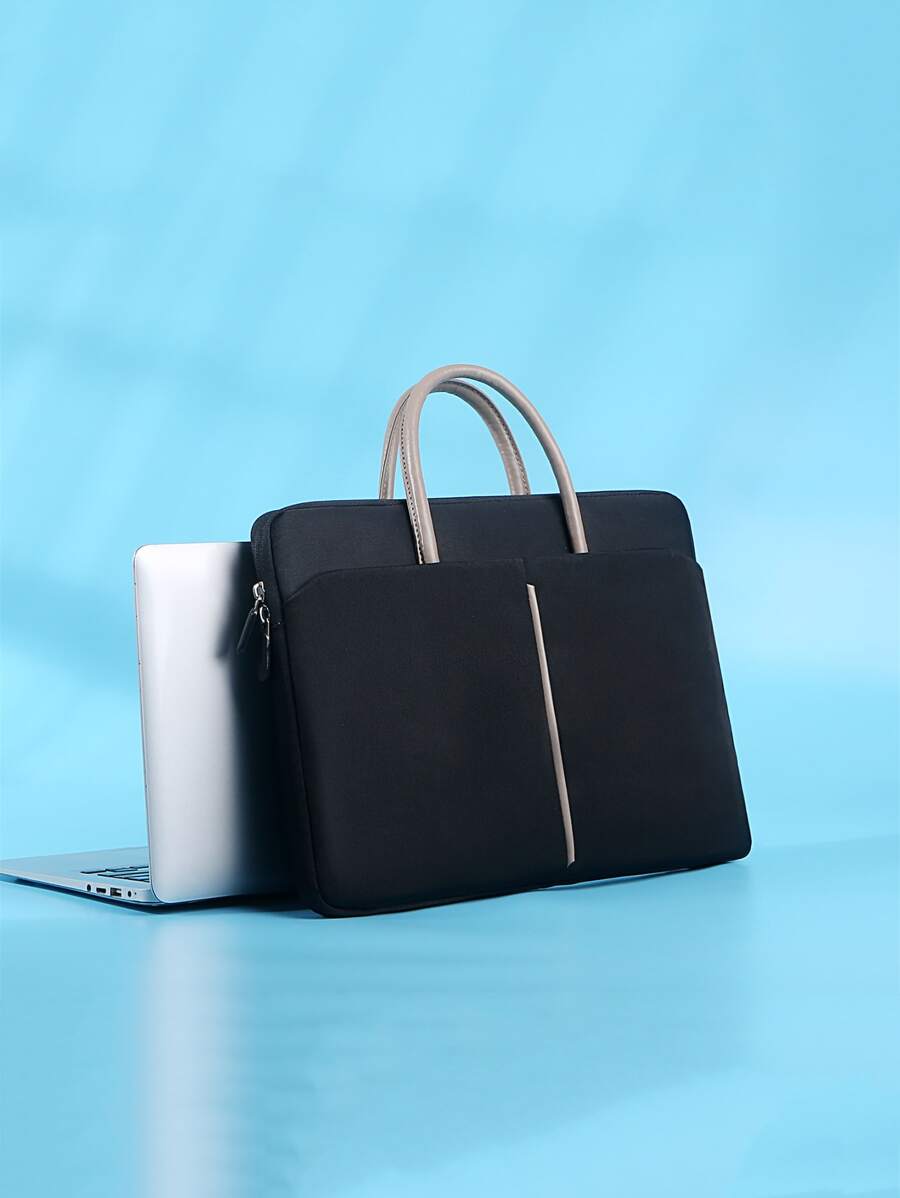 Bolsa resistente al agua para laptop compatible con Macbook - Negro - Ver 1