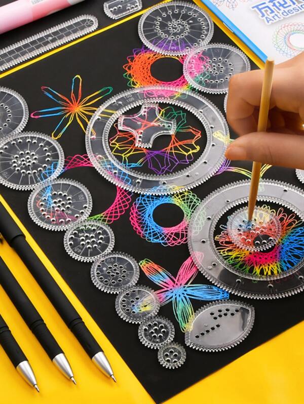 28pcs Drawing Ruler Set SHEIN USA