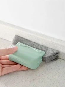 1pc Plastic Window Cleaning Brush, Multifunction Window Groove Cleaning Brush - Multicolor - View 2