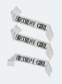 1 Phụ kiện trang trí băng đô dự tiệc cho tiệc sinh nhật - Bạc - Xem 2