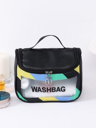 Bolsa de maquillaje con gráfico de letra, bolsa de maquillaje, bolsa de cosméticos, organizador de maquillaje, viaje, bolsa de maquillaje, bolsa, tocador, bolsa de maquillaje, artículos de viaje, bolsa, bolsas de maquillaje, bolsas, artículos de viaje, accesorios de tocador, bolsa de maquillaje pequeña, bolsa de maquillaje, bolsa de cosméticos, artículo de viaje, gran capacidad, bolsa de maquillaje grande, regalos de Navidad, bolsa, viaje, regalos para mujeres, neceser de mujer, artículo de viaje, bolsa, embrague / bolso pequeño, neceser, organizador de maquillaje, organizar maquillaje, bolsa, soporte de brochas, mini bolsa, bolsa de gran capacidad