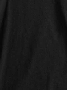 RueChic Men Heart Print Tee - Black - View 5