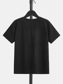 SHEIN Bộ hai mảnh Trai Túi Hoạt hình Giải trí - Nhiều màu - Xem 2