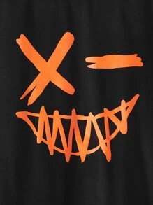 SHEIN Bộ hai mảnh Trai Túi Hoạt hình Giải trí - Nhiều màu - Xem 3