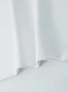 Claim Dot Men Slogan Graphic Drop Shoulder Oversized Tee - White - View 3