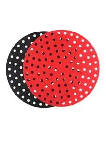 1入組矽膠不粘烘烤簡約黑色矽膠糕點烤墊適用於烘烤 - 黑色 - 查看 3