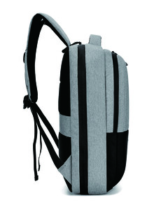 男士雙色USB充電端口電腦雙肩包 - 彩色 - 查看 4