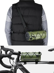 NEWBOLER Túi đựng xe đạp chống nước 1 x 2.5L - xanh quân đội - Xem 4