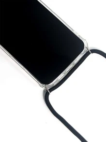 ốp lưng điện thoại trong suốt có dây buộc - Trong sáng - Xem 3