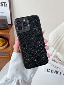 ốp lưng điện thoại đính đá - Nhiều màu - Xem 1