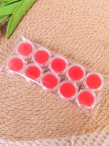 10 piezas/set Herramienta de pintura diamante caucho minimalista para casa - Rojo - Ver 1