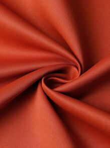 1片式窗簾，純色深藍/黑色/碳灰聚酯遮光簾，能調節室內明暗，節能保溫 - 亮橙色 - 查看 8