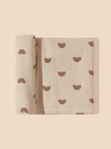 1 件婴儿彩虹图案襁褓毯爱情人节 - 彩色 - 查看 1