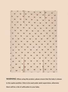 1 件婴儿彩虹图案襁褓毯爱情人节 - 彩色 - 查看 4