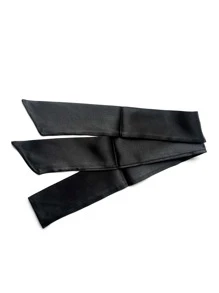 Solid Costume Eye Shield - Black - View 3