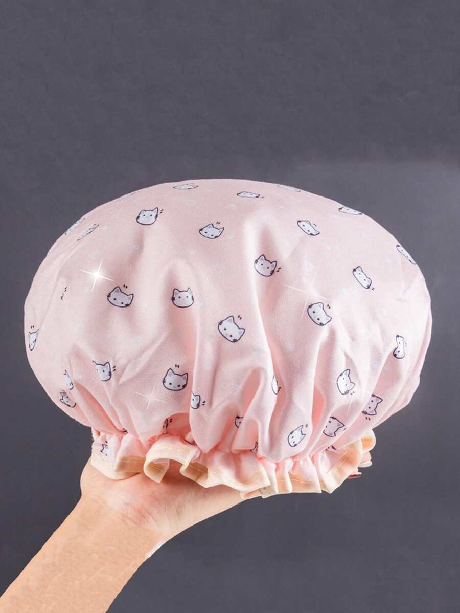 1 Gói 2 Lớp Chống Thấm Nước Cho Đầu Vòi Hoa Sen Và Bồn Tắm Trang Trí Phòng Tắm Trang Trí Mùa Thu - Hồng - Xem 1